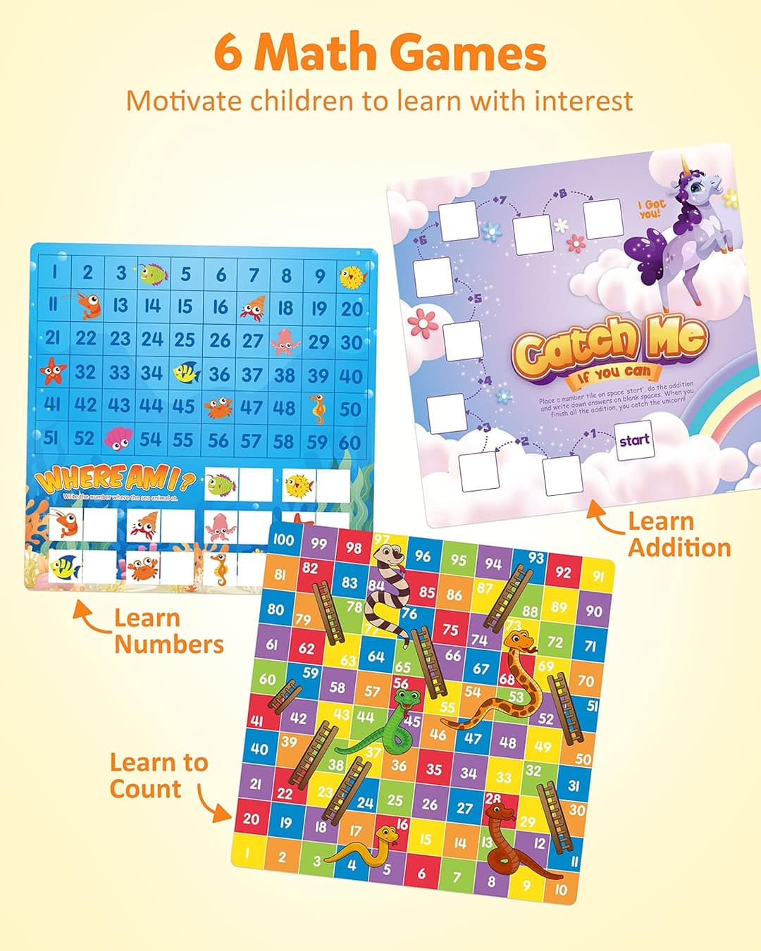 Number and Counting Learning Board